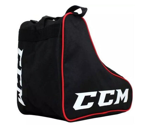 CCM Skate Bag Schlittschuhtasche für Schlittschuhe schwarz/rot