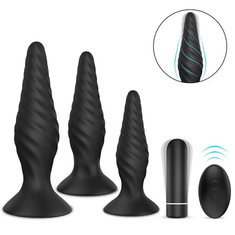 FDA Approved Vibrating Anal Set With Remote