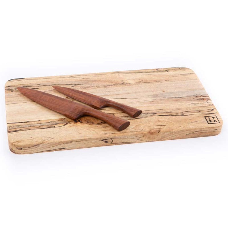 Exotic Wood Cutting Board with Handle from DutchCrafters Amish