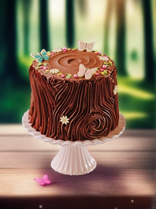 Chocolate Forest Fantasy Cake