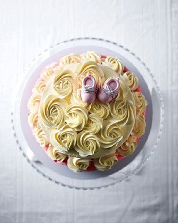 Ombré rosette cake | Rosette cake, Ombre rosette cake, Cake