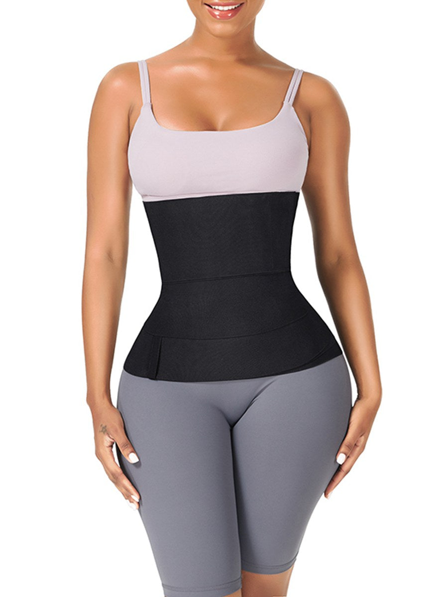 Waist Trainer For Women Lower Belly Fat Plus Size Adjust Tummy Wraps Band  Belt For Stomach Body Waist Trimmer Belt 2color
