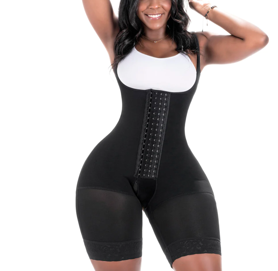 Small Waist Stage 2 Fajas Colombiana's Open Bust Bodysuit – Snatch Bans