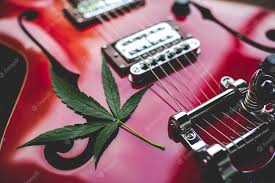 cannabis and guitar creativity - Freepik