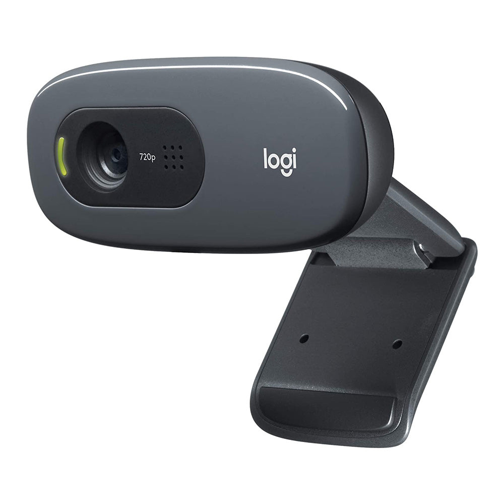 logitech c270 desktop or laptop webcam, hd 720p widescreen for video calling and recording