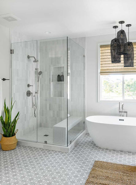How to Choose the Best Grout Color for Your Bathroom - Remodel Inspo