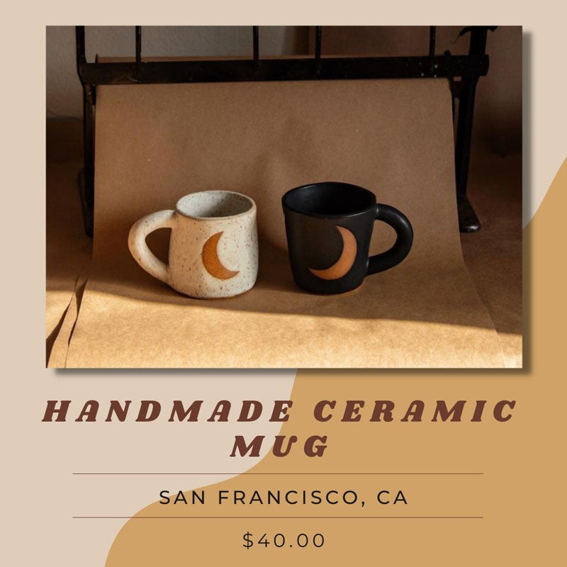 sustainable gift ceramic mug