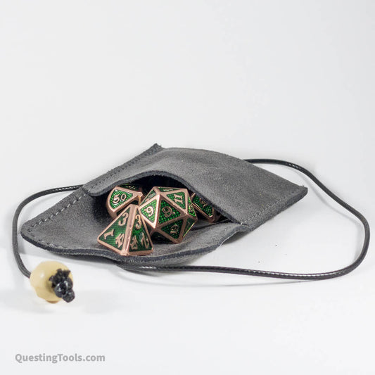 Anti Tarnish Jewelry Bags PU Leather Dice Bag Polygonal Drawstring Pouch  Coin Purse For Role Playing Game Collector Drop From Householdd, $16.19