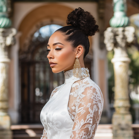 Big Bun Hairstyles Wedding