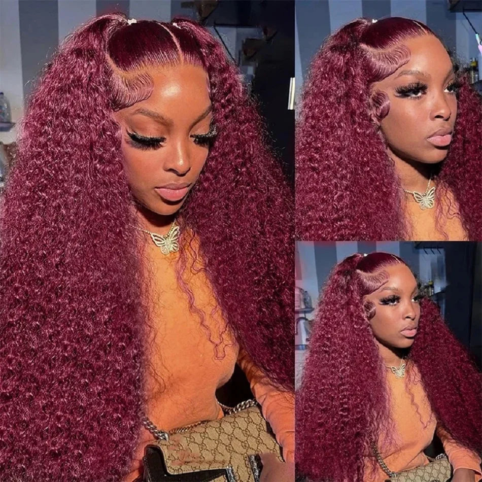 Deep Wave 13x6 HD Transparent Lace Front Wig