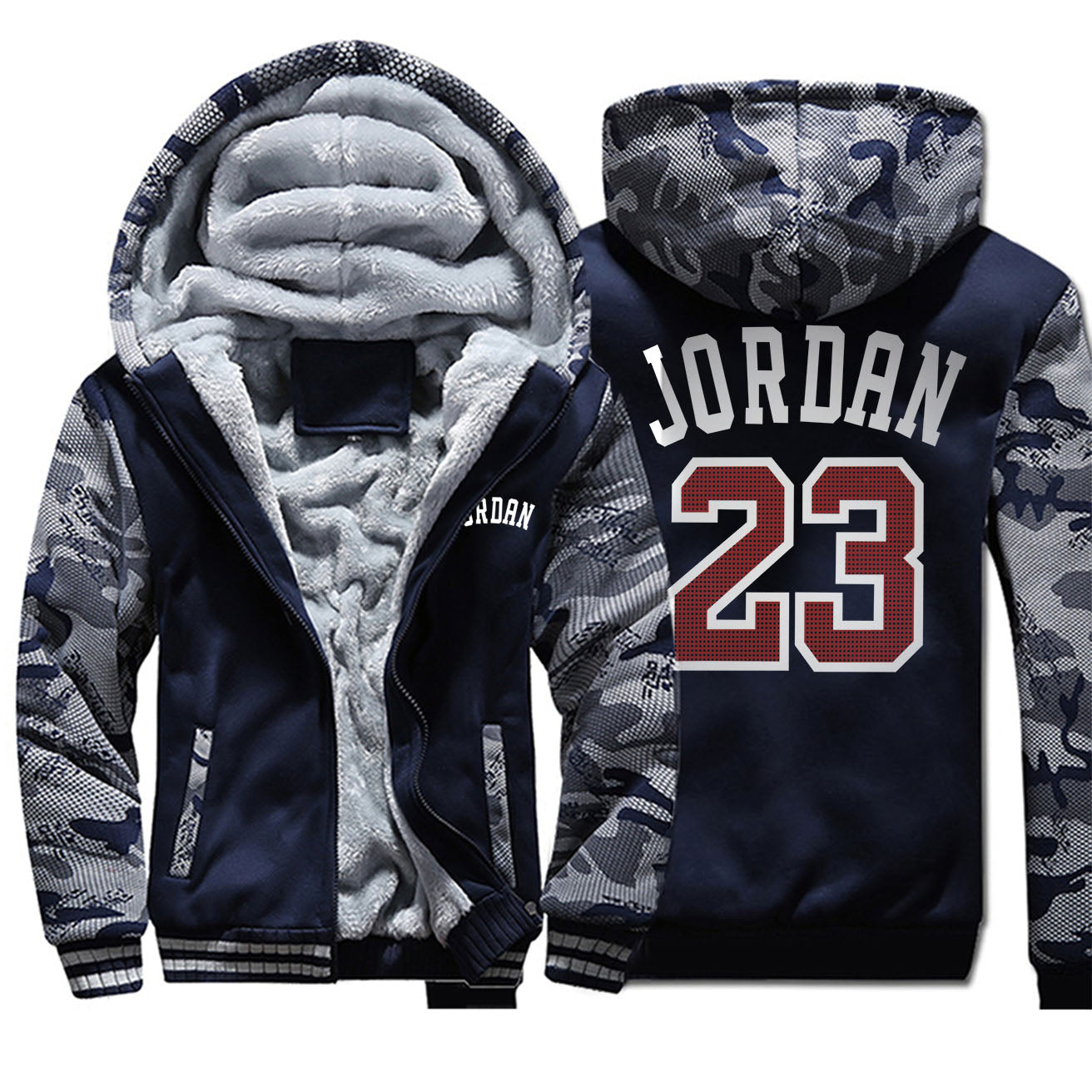 jordan winter zip up hoodie