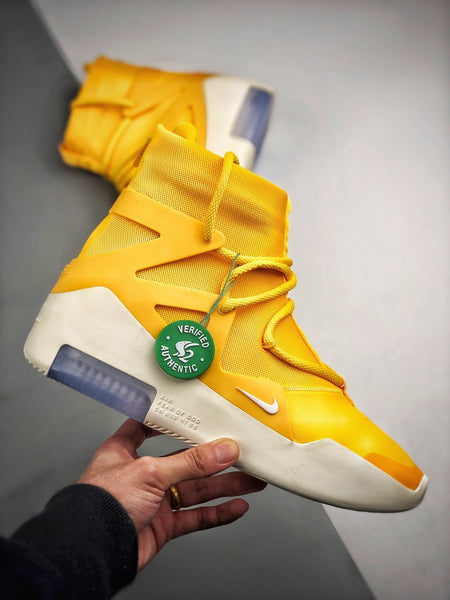 Nike Air Fear Of God 1 Yellow –