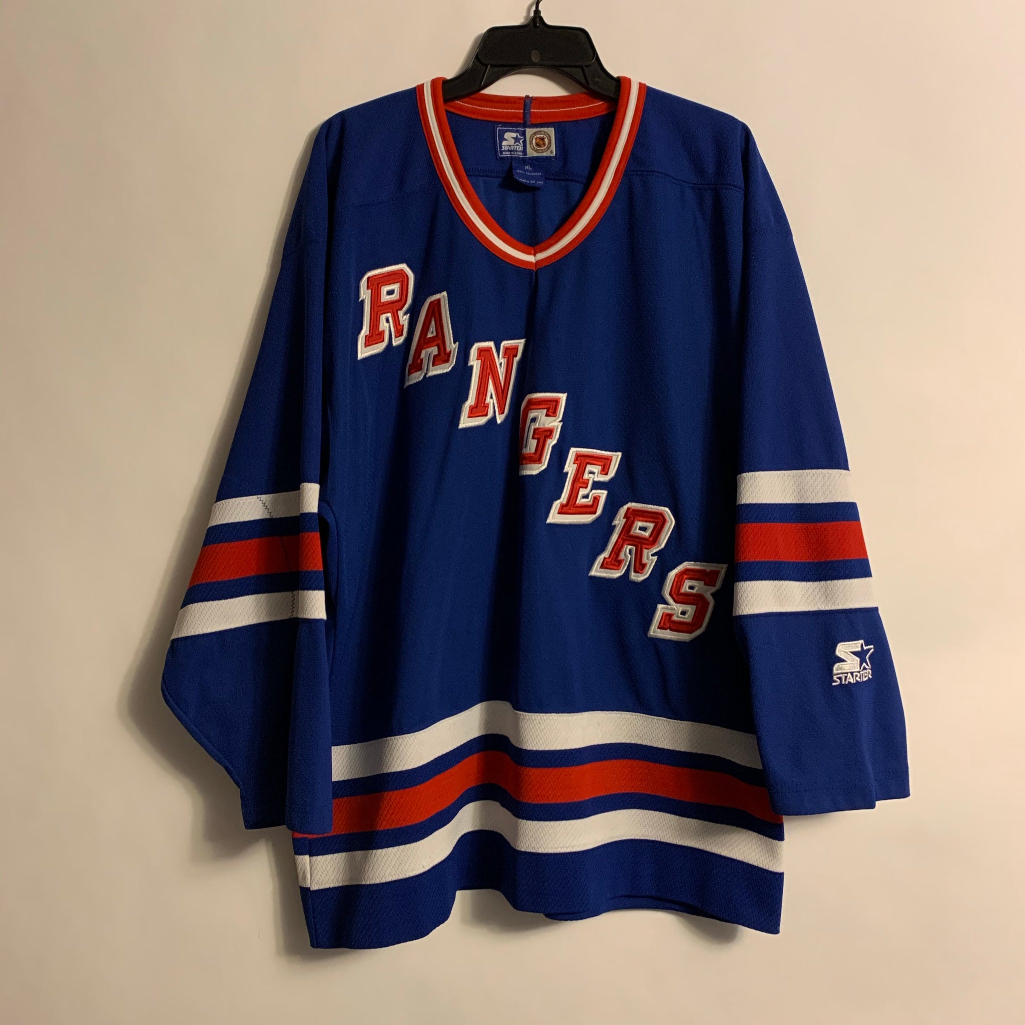 new york rangers blank jersey