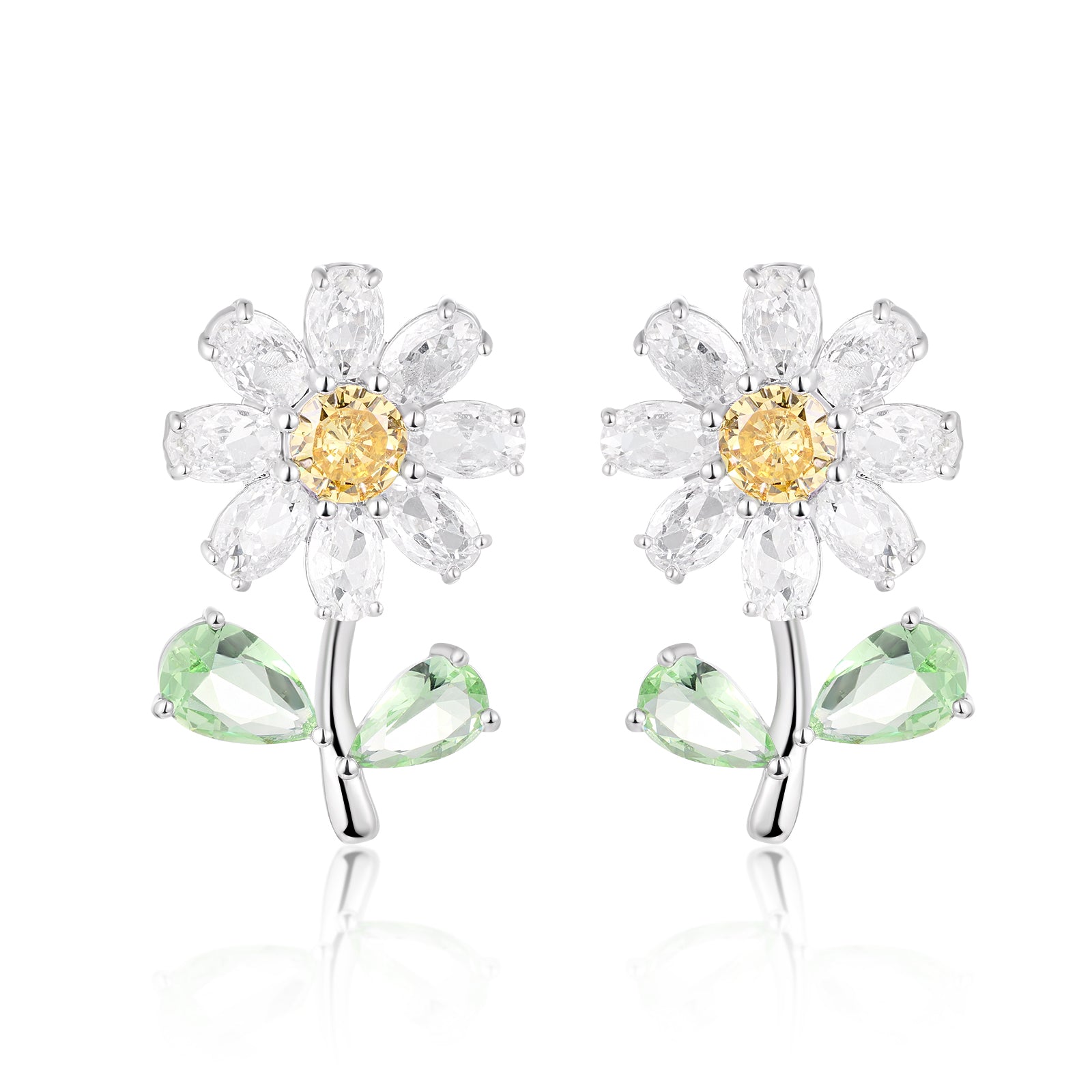 Crystal Daisy Earrings - Butler  Wilson product image