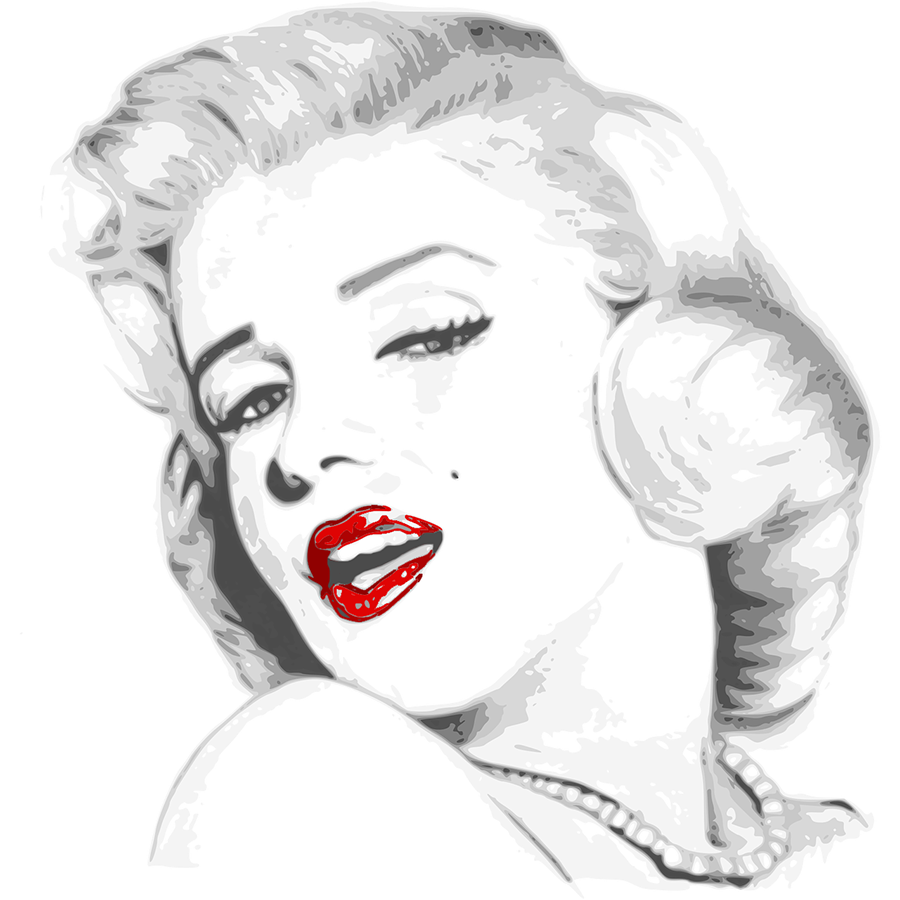 red-lips-jewellery-marilyn-monroe