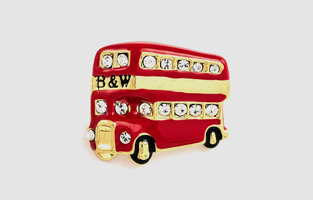 Small London Bus Pin