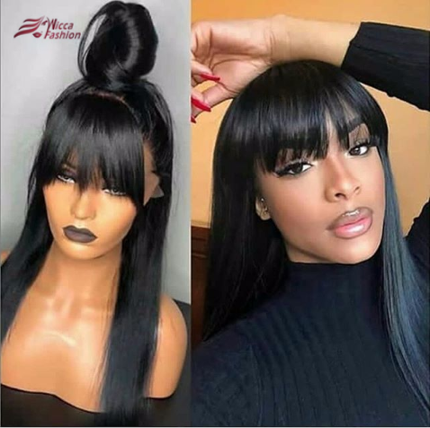 Lace Frontal Wigs Black Hair Blonde Human Hair Wig With Dark Roots