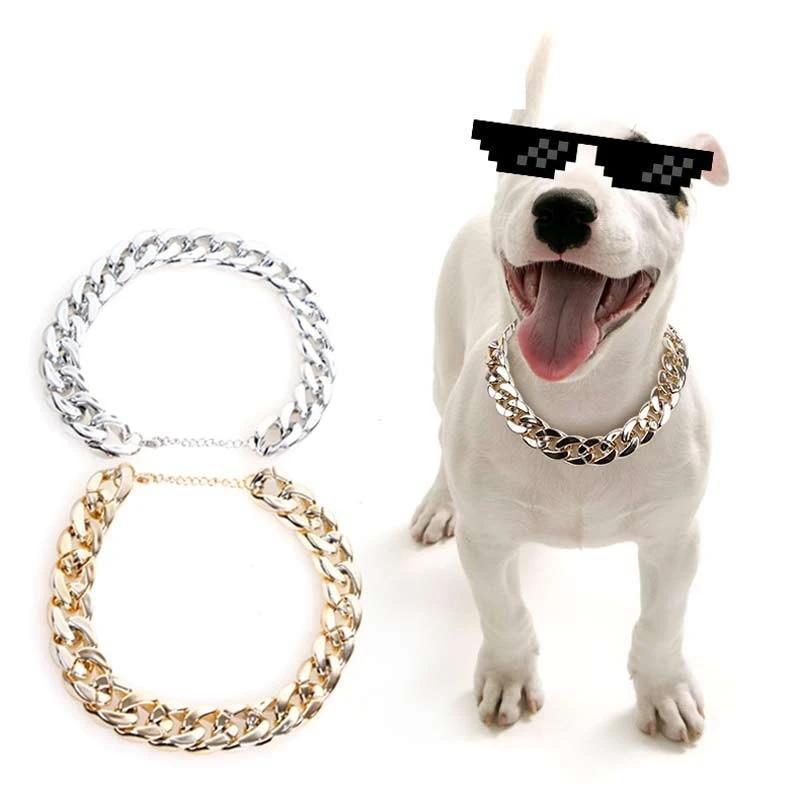 thick chain dog collars