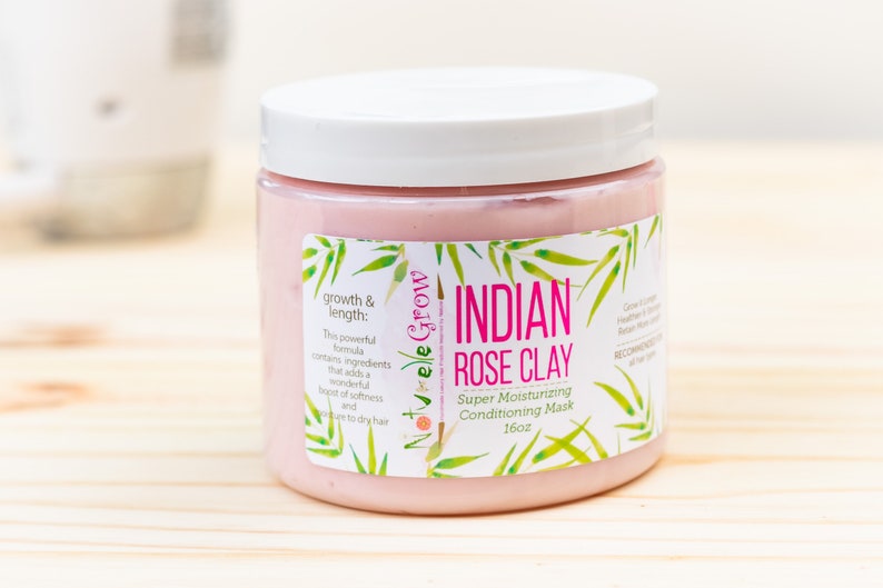 Naturelle Grow Rose Clay Conditioning Mask – Hattaché & Lifestyle Goods