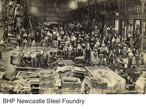BHP Newcastle Steel Foundry 