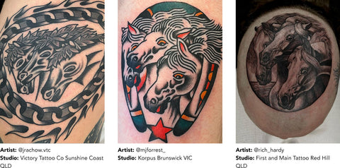 Insane Pharaohs horses dome ink  Via traditionalink   relentlessbetrayal tattoo tat ink inked bodyart amazingink   Instagram