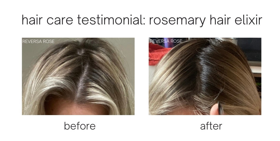 Rosemary Hair Growth Elixir with Fenugreek – ReVersaRose Skincare