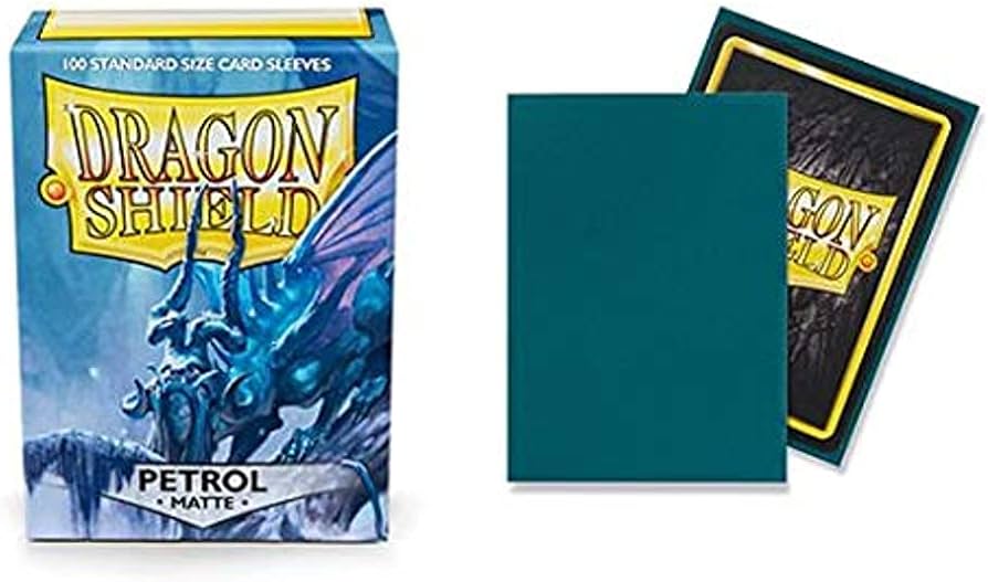 Dragon Shield Matte Petrol Standard Size 100 ct