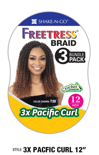 FreeTress Crochet Braids 3X Urban Coil Curl 10 (1-pack, T30)