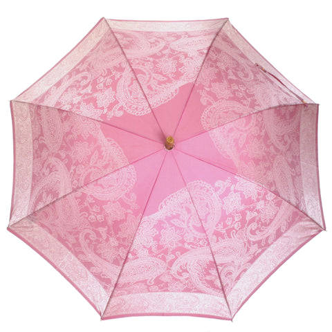 ピンク色の婦人長傘
