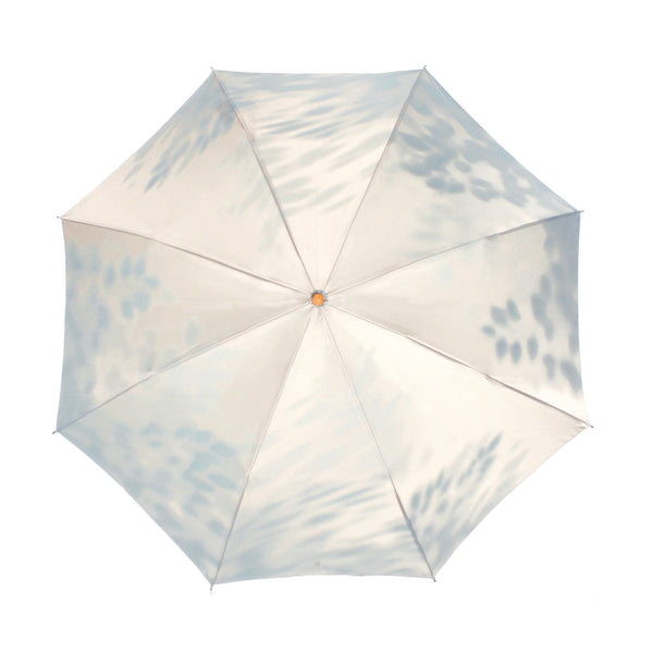 ライトブルーの晴雨兼用日傘