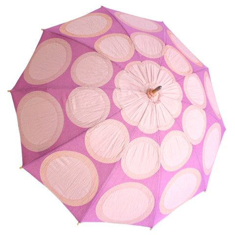 紫色の日傘