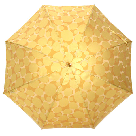 黄色の晴雨兼用雨傘