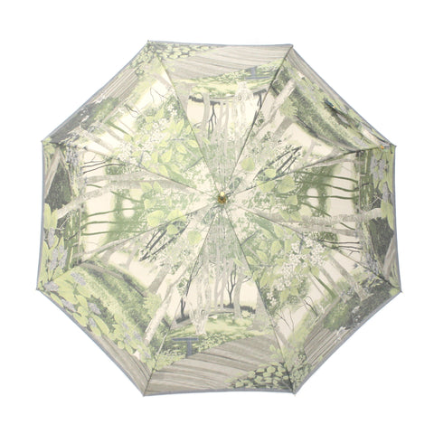 グリーンの婦人長傘