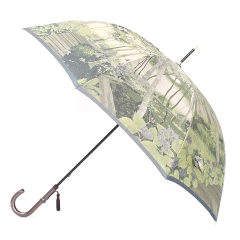 グリーンの婦人長傘