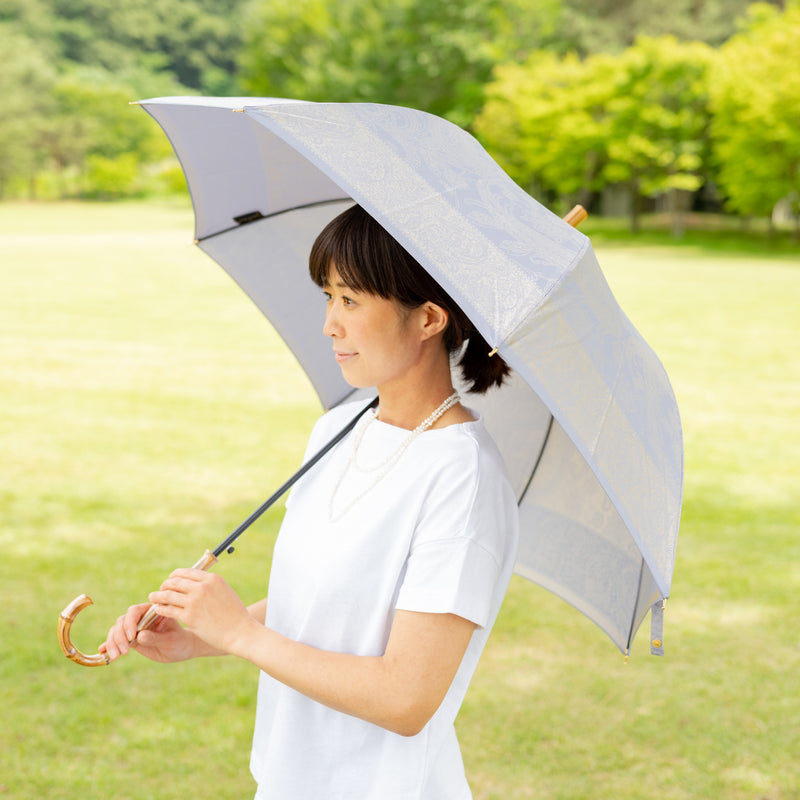 ふるさと納税 槙田商店折りたたみ傘 kirie ドットフラワー:モカブラウン 山梨県富士河口湖町 - 3