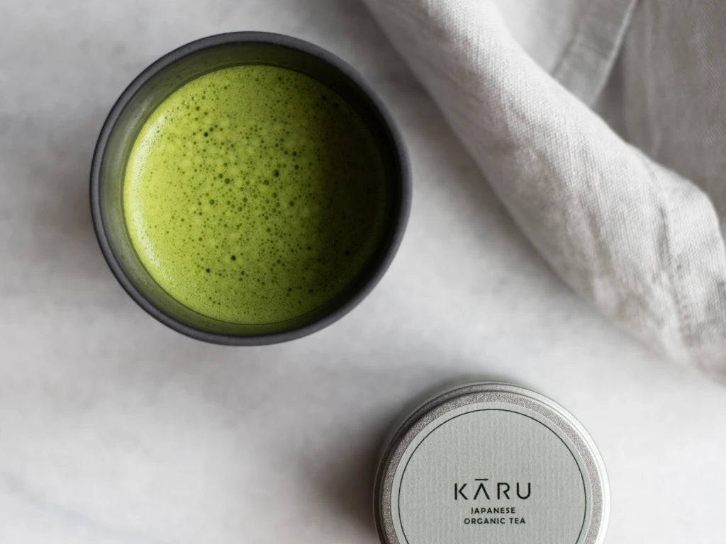 Matcha texture and color