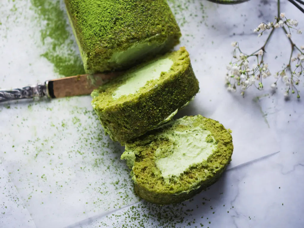 Receta de pastel de matcha