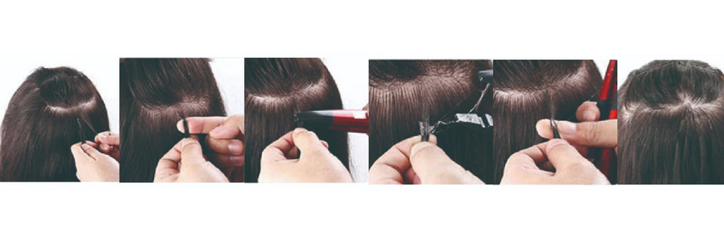 Remeehi® Keratin I Tip Remy Hair Extensions
