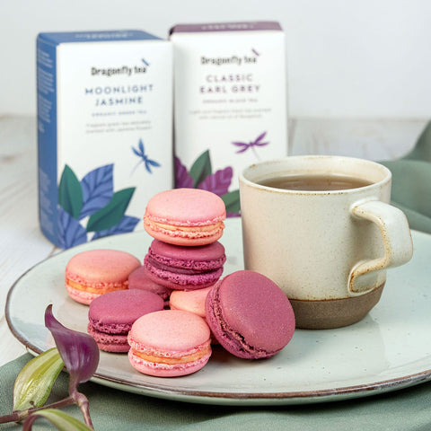 Dragonfly Tea Macarons Recipe