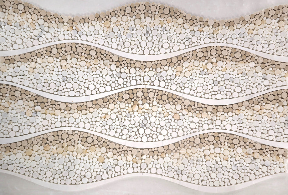  Calypso Cream Ombre Mosaic 