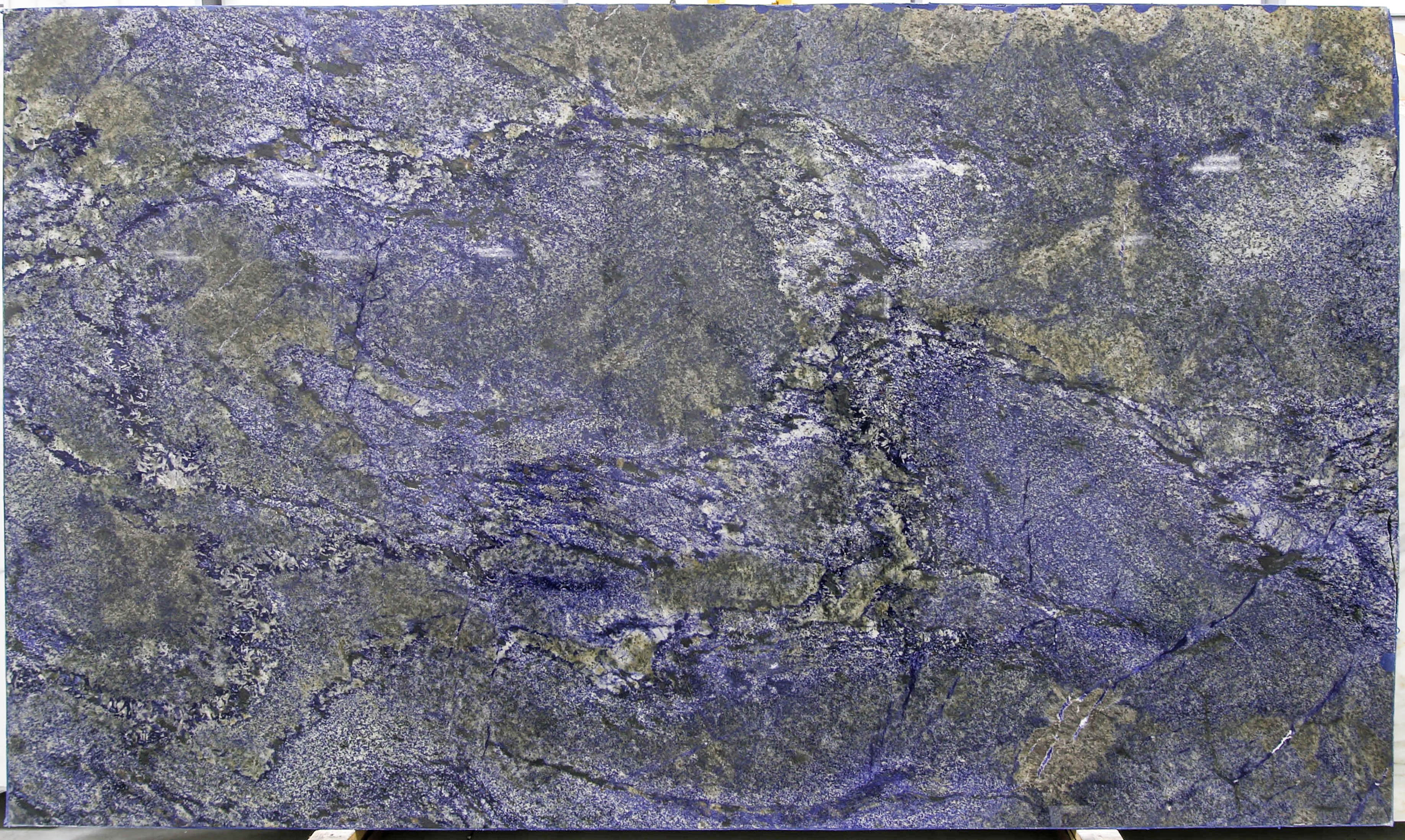  Azul Bahia Granite Slab 3/4  Polished Stone - 12043#14 -  66X115 