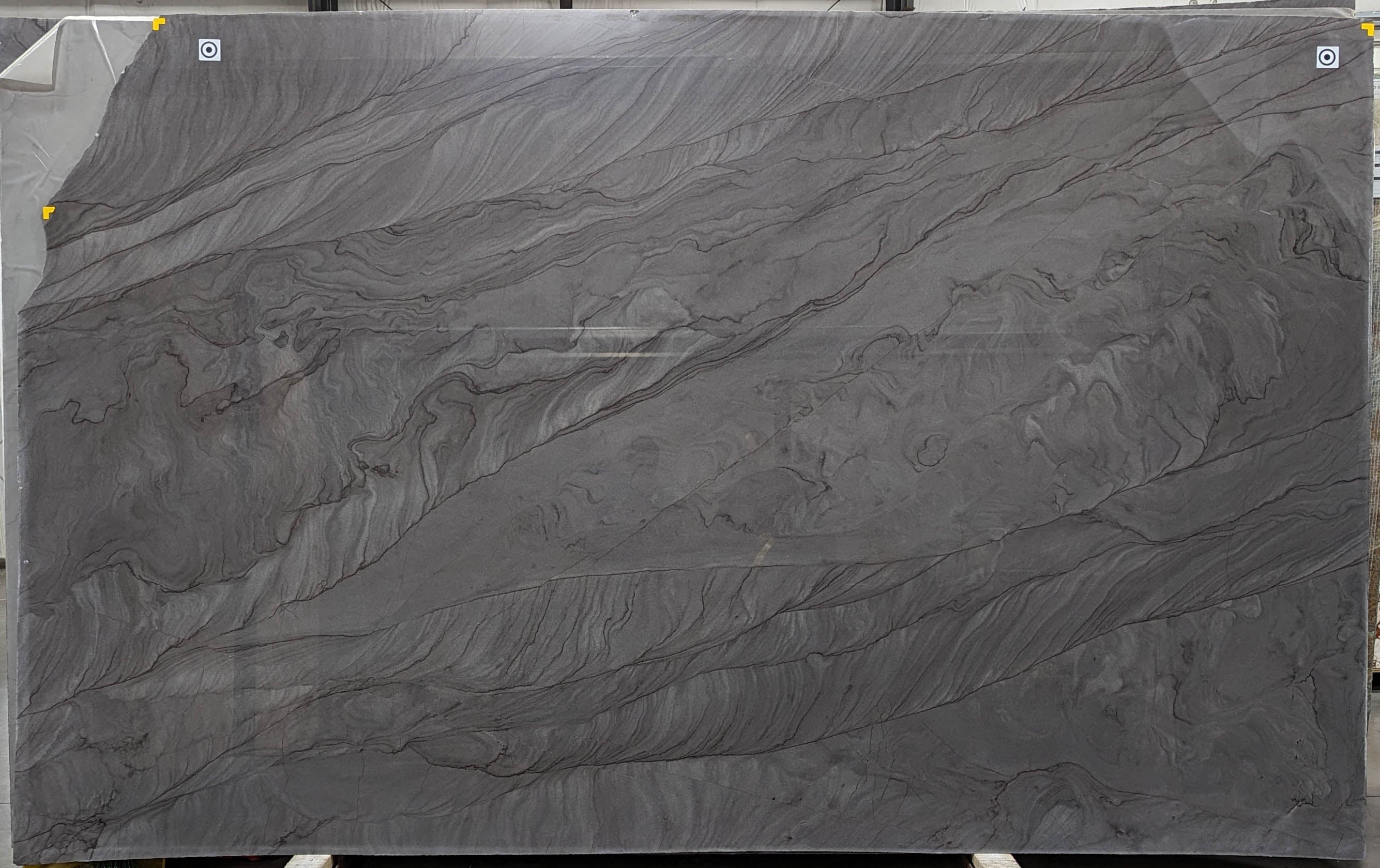  Adamantium Quartzite Slab 3/4  Polished Stone - 963#09 -  61X123 