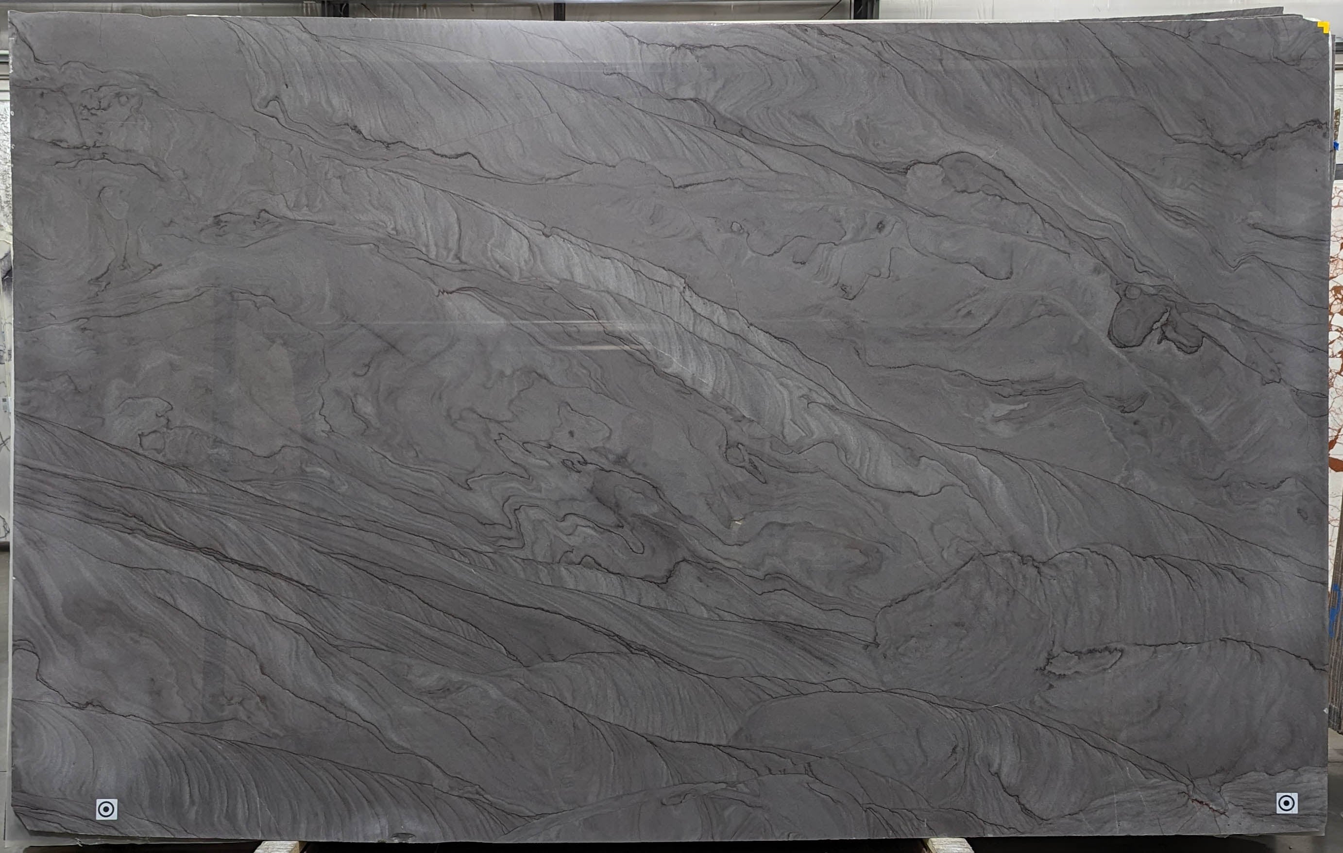  Adamantium Quartzite Slab 3/4  Polished Stone - 963#10 -  77X124 