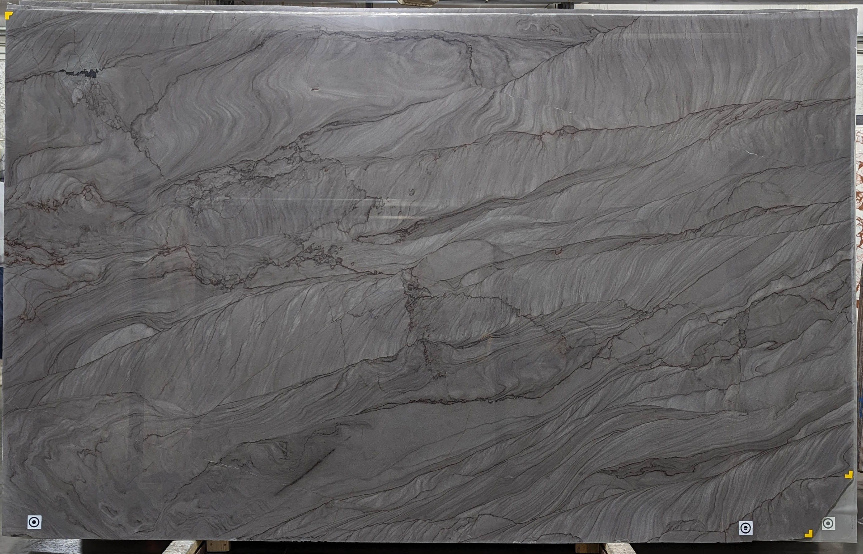  Adamantium%20Quartzite%20Slab%203/4%22%20%20Polished%20Stone - 963#17 -  68X126 