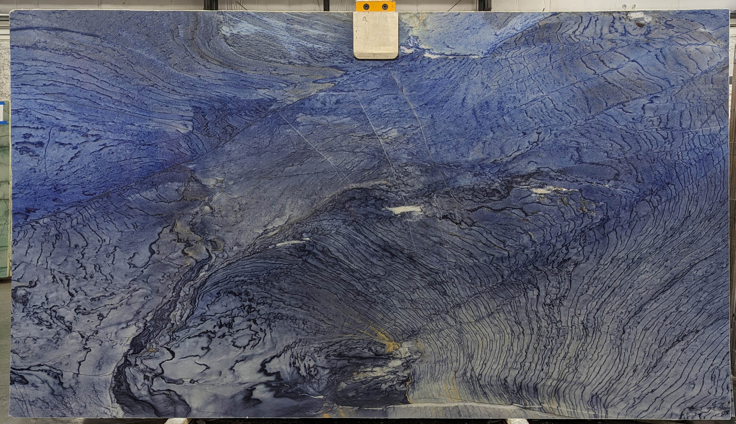  Azul%20Macaubas%20A1%20Select%20Quartzite%20Slab%203/4%22%20%20Polished%20Stone - 4127#12 -  76X133 