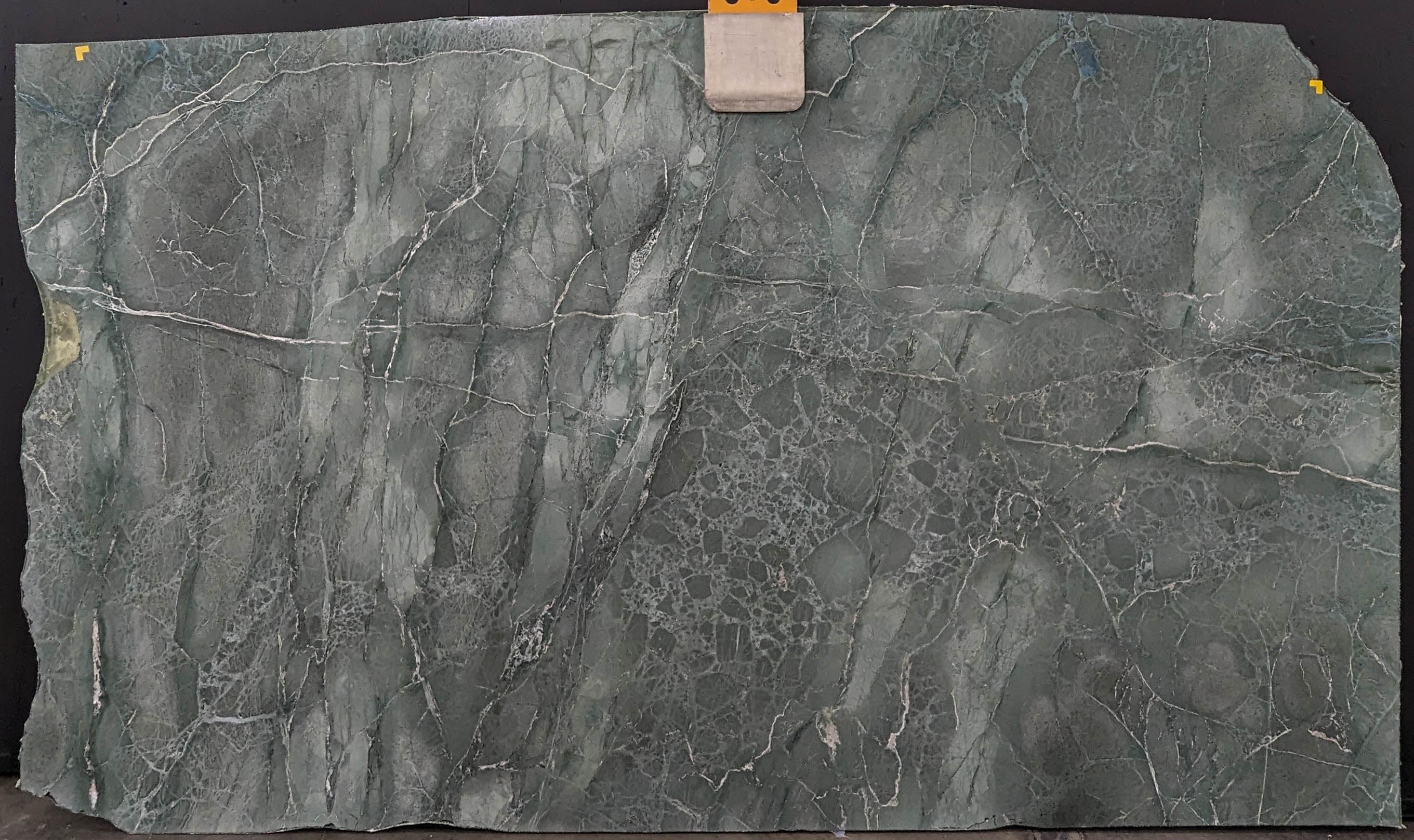  Aquamarina%20Serpentine%20Slab%203/4%22%20%20Polished%20Stone - 1485#04 -  63x104 