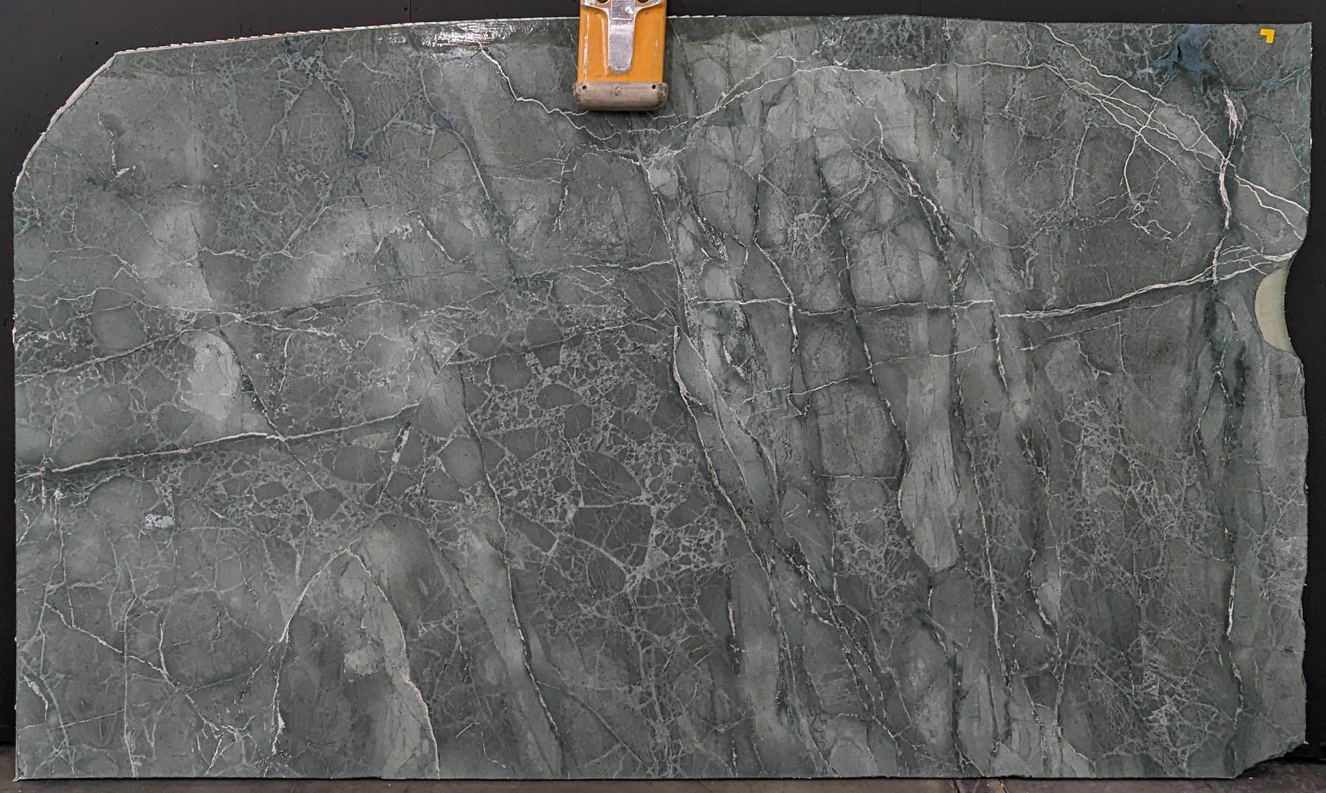  Aquamarina%20Serpentine%20Slab%203/4%22%20%20Polished%20Stone - 1485#07 -  64x107 