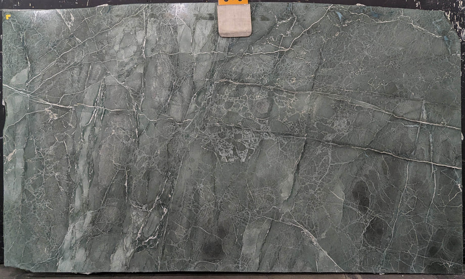  Aquamarina Serpentine Slab 3/4  Polished Stone - 1485#18 -  62X114 