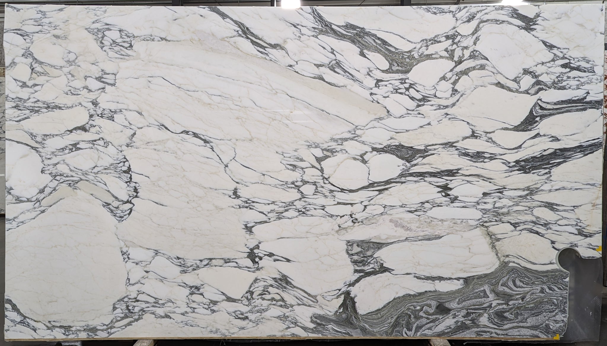  Arabescato Corchia A1 Select Marble Slab 3/4 - 878#51 -  52x130 