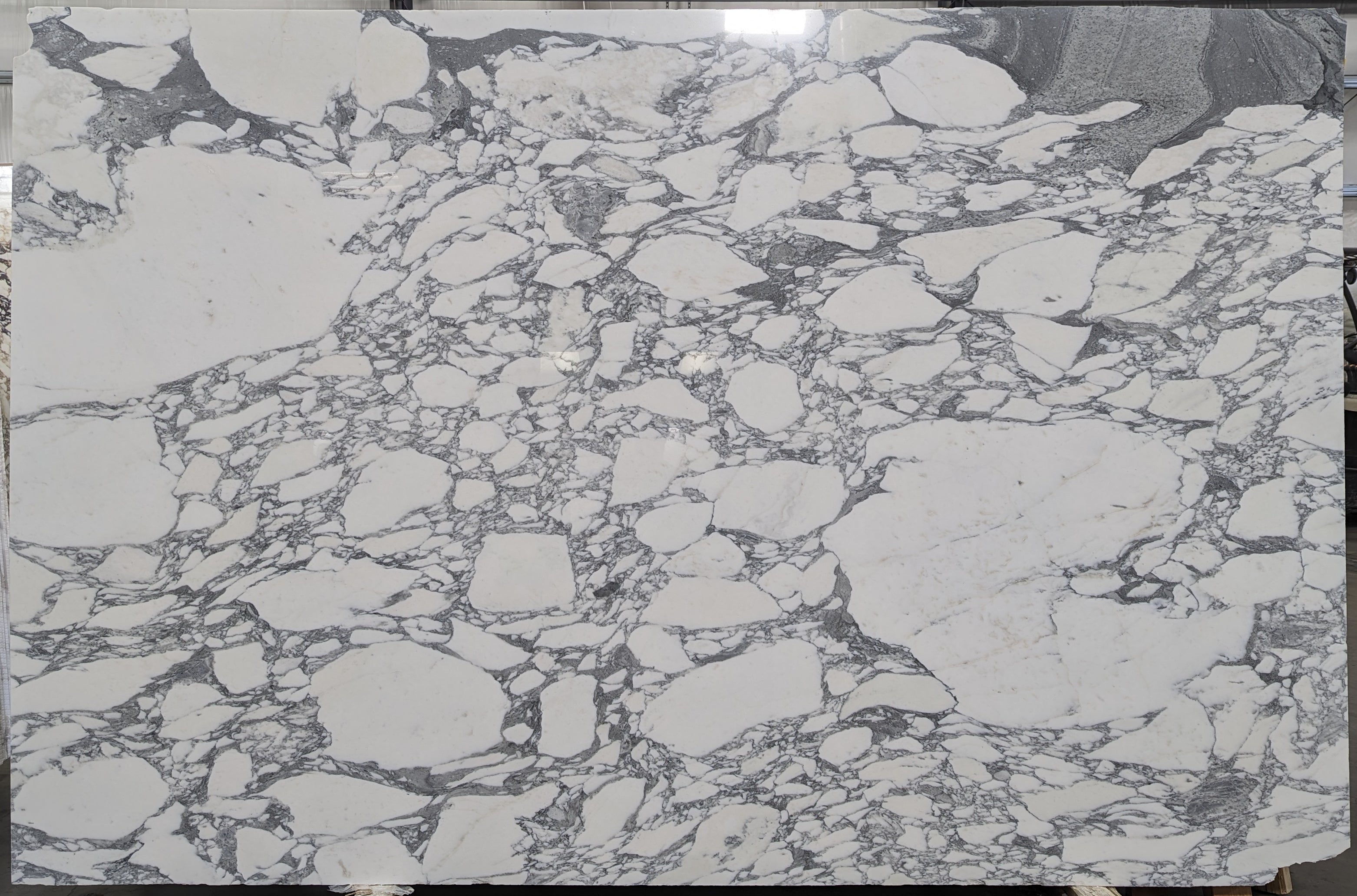  Arabescato Corchia Marble Slab 1-1/4  Polished Stone - A2764#07 -  VS 76x116 